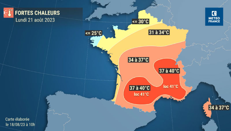 Canicule : un épisode exceptionnel attendu