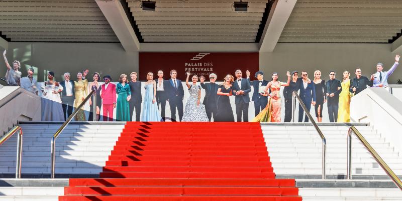 illustration de Sur la trace des stars, au Palais des Festivals de Cannes