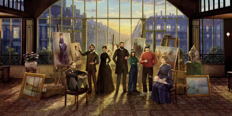 illustration de Immersion impressionniste : un voyage virtuel unique à Bordeaux