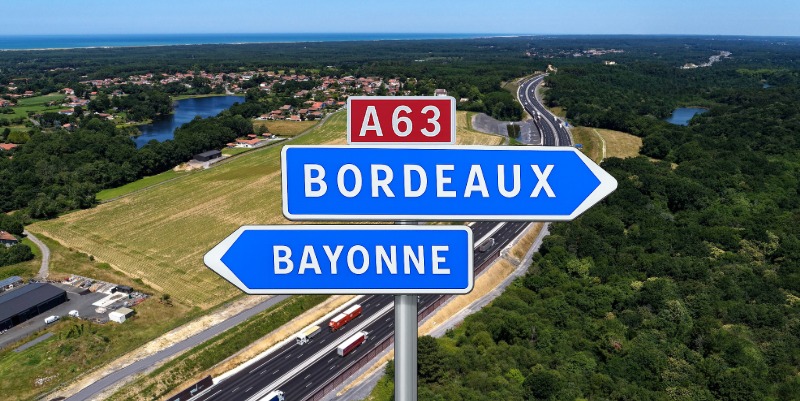 Incendies : fermée 4 jours, l’A63 rouvre ce jeudi après-midi à partir de 14h annonce la Préfecture