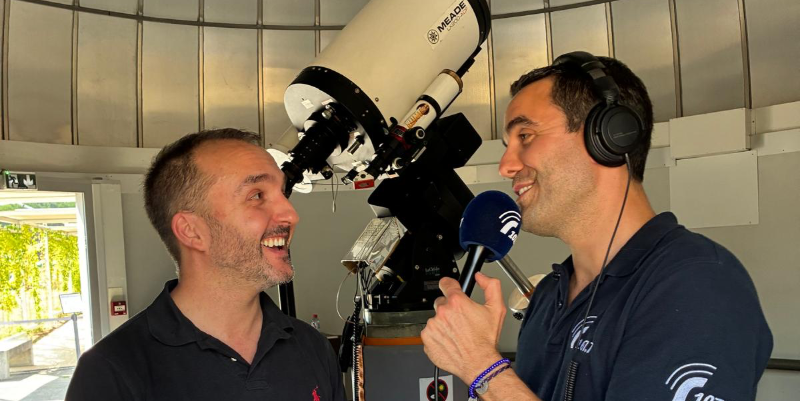 Une émission 100% spatiale : Le 107.7 en direct de la Cité de l’espace de Toulouse
