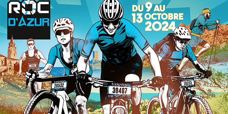 illustration de 1er événement VTT au monde, le Roc d'Azur souffle ses 40 bougies au coeur du Var