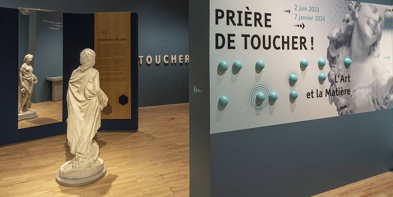 illustration de Toucher les œuvres au musée des Beaux-Arts de Bordeaux