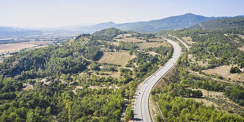 A51 fermeture de Venelles à Aix-les-Platanes