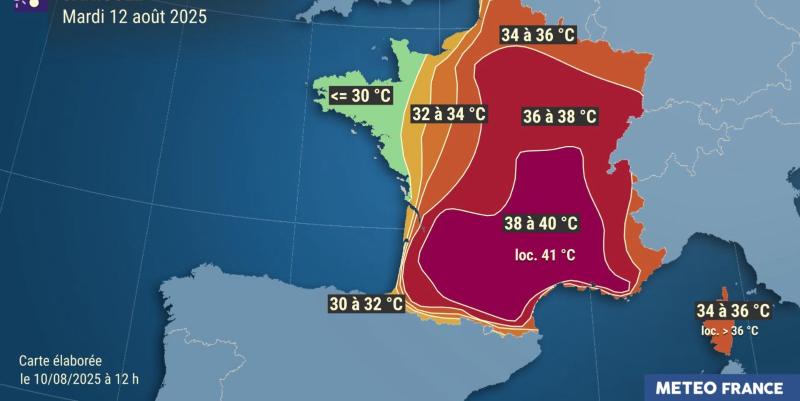 Vague de chaleur : la canicule continue et s'intensifie en France