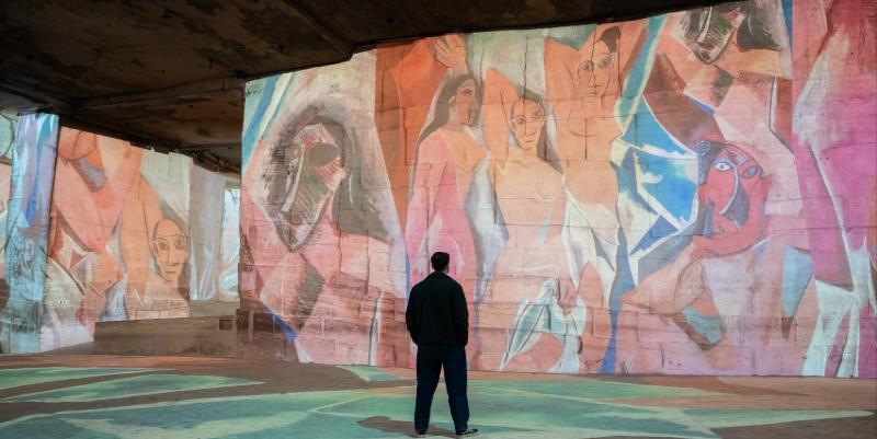 Picasso aux Carrières des Lumières : une plongée dans toute l'œuvre du maître