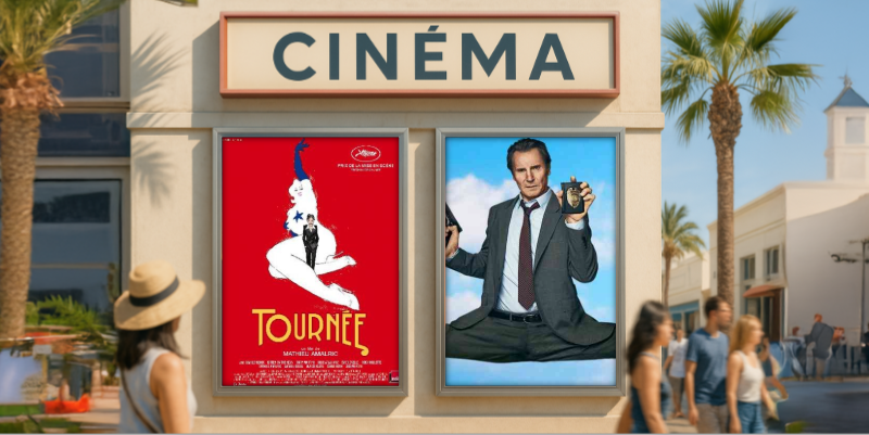 Au cinéma le 13 août : en salles Y a-t-il un flic pour sauver le monde et Tournée en VOD