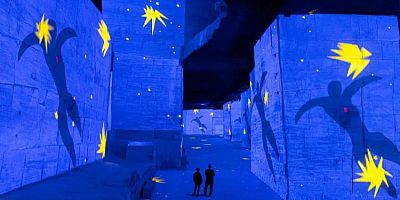 Matisse tout en couleurs, en Provence, aux Carrières des Lumières