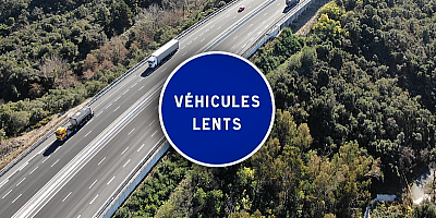 Quelles sont les règles d'usage des voies réservées aux véhicules lents ?