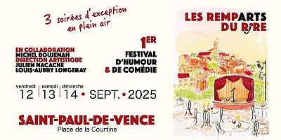 Les Remp'Arts du Rire, nouveau festival vençois dédié à l'humour