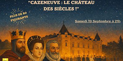 La visite s'enrichit d'un son et lumière déambulatoire samedi soir retraçant l'histoire du château.