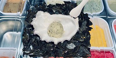 La glace à l'huitre, la création iodée