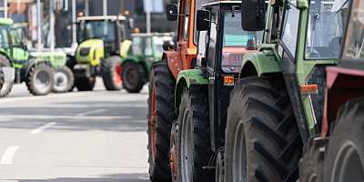 Des tracteurs bloquent l'accès à l'autoroute - image d'illustration