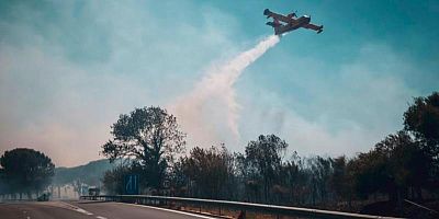 En direct • Feux de végétation sur A9 : coupures et bouchons autour d’Orange, Béziers et Narbonne