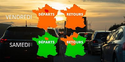 Le trafic attendu pour ce deuxième week-end des vacances de la Toussaint
