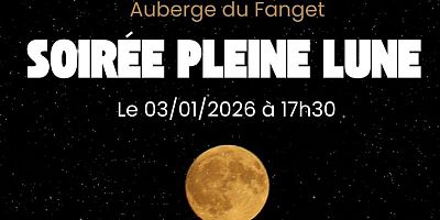 Soirée pleine lune dans les Alpes-de-Haute-Provence