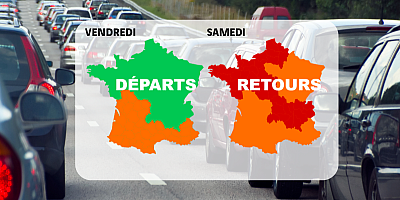 Dernier week-end d’août : des bouchons sur A7, A9, A10 et A61 du 29 au 31 août