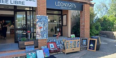 La galerie Léon'Arts fête ses 2 ans sur l’autoroute A9