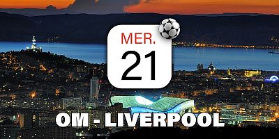 OM – Liverpool au Vélodrome mercredi 21/01 : des bouchons attendus sur les autoroutes A50, A7 et A55