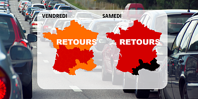 Week-end du 22 au 25 août : bouchons pour les retours de vacances sur A7, A9, A61 et A10
