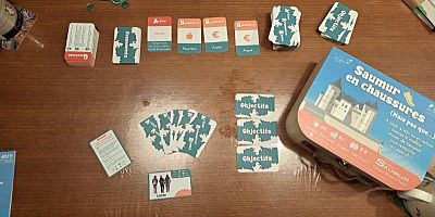 À Saumur, un jeu de société entend changer les habitudes de déplacement par le jeu.