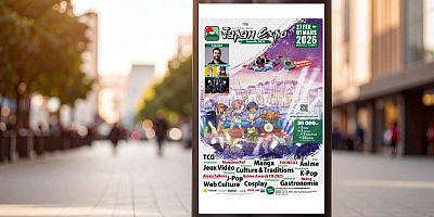 En tête d'affiche, le youtuber Cyprien qui vient présenter son guide du Japon.
