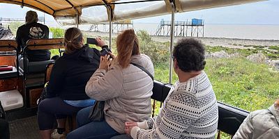 Vue sur l'estuaire de la Charente depuis la Calèche de Madame.