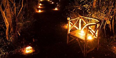 Mille bougies pour une nuit au jardin de Roquelin à Meung-sur-Loire