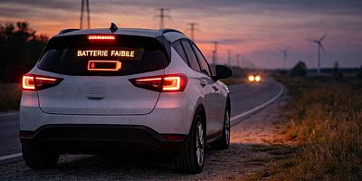 Une voiture déchargée - Illustration