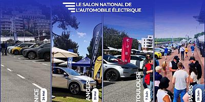 Le Salon National de l’Automobile Électrique fera escale à Nice, Angers, Toulouse et Paris.