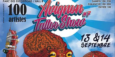 Avignon Tattoo Show 7ᵉ édition : un week-end dédié à l’art corporel