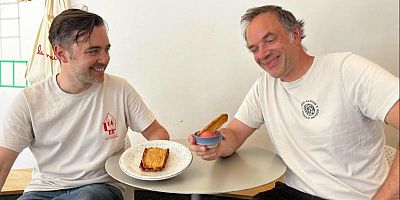 Le boulanger Pierre-Antoine Arlot et le glacier Ritchie Huxley dévoilent leur Paille givrée.