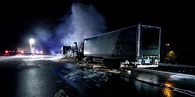 2 camions accidentés après Chanas sur l'autoroute A7 direction Marseille