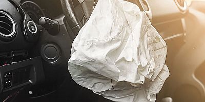 Airbag déclenché - Image d'illustration